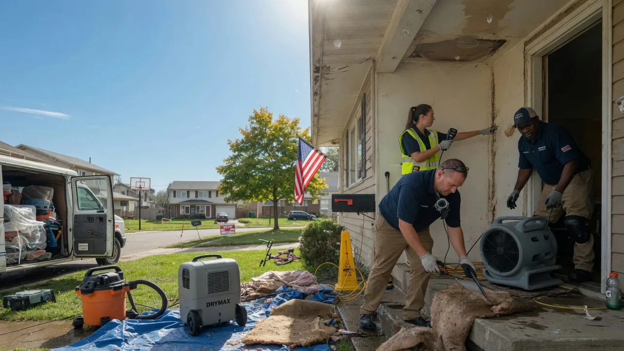 Water Damage Restoration in Deerfield, MI near me